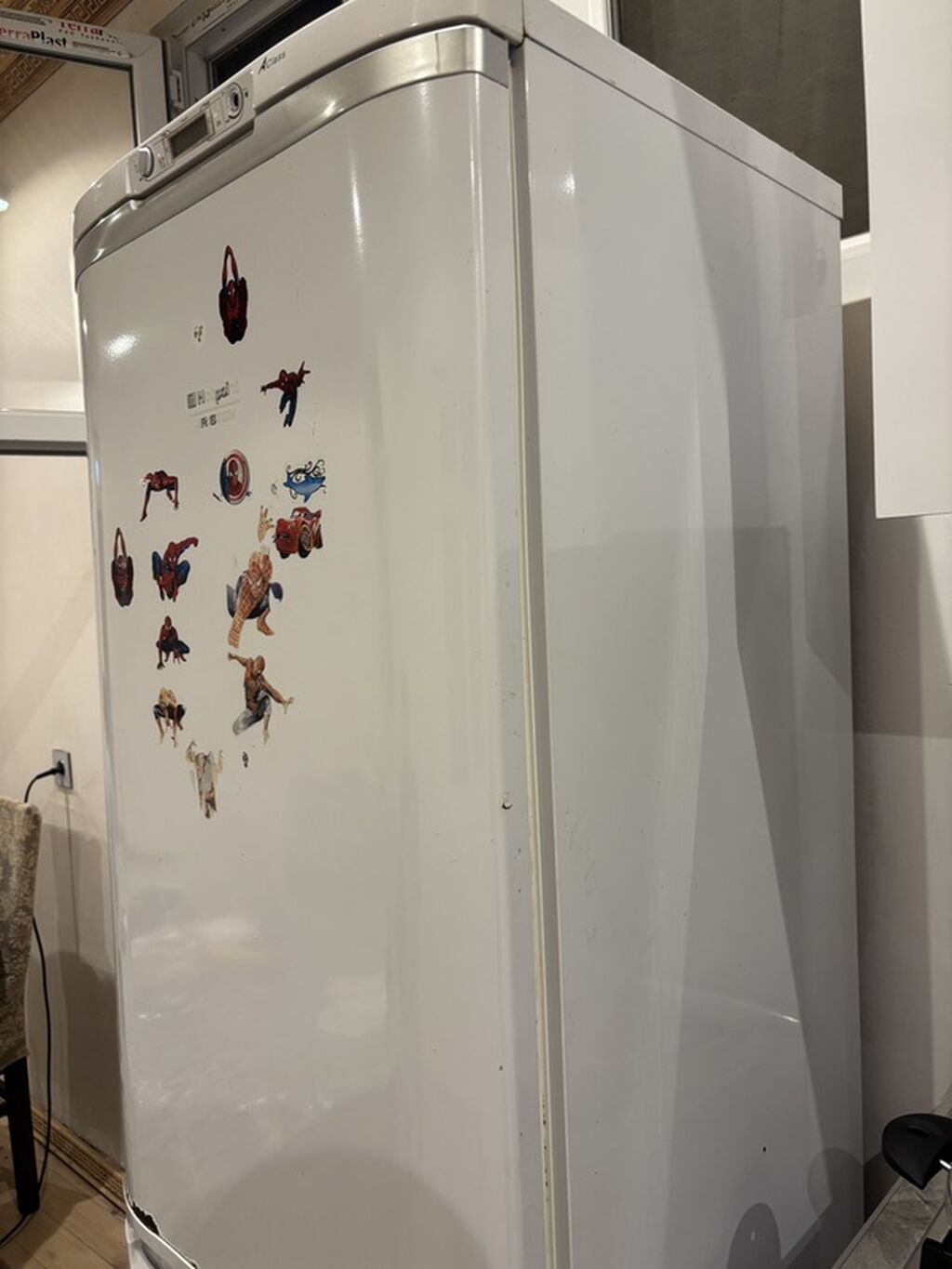 İşlənmiş 2 qapılı Hotpoint Ariston Soyuducu Satılır, rəng - Ağ — Soyuducular, Digah (4)