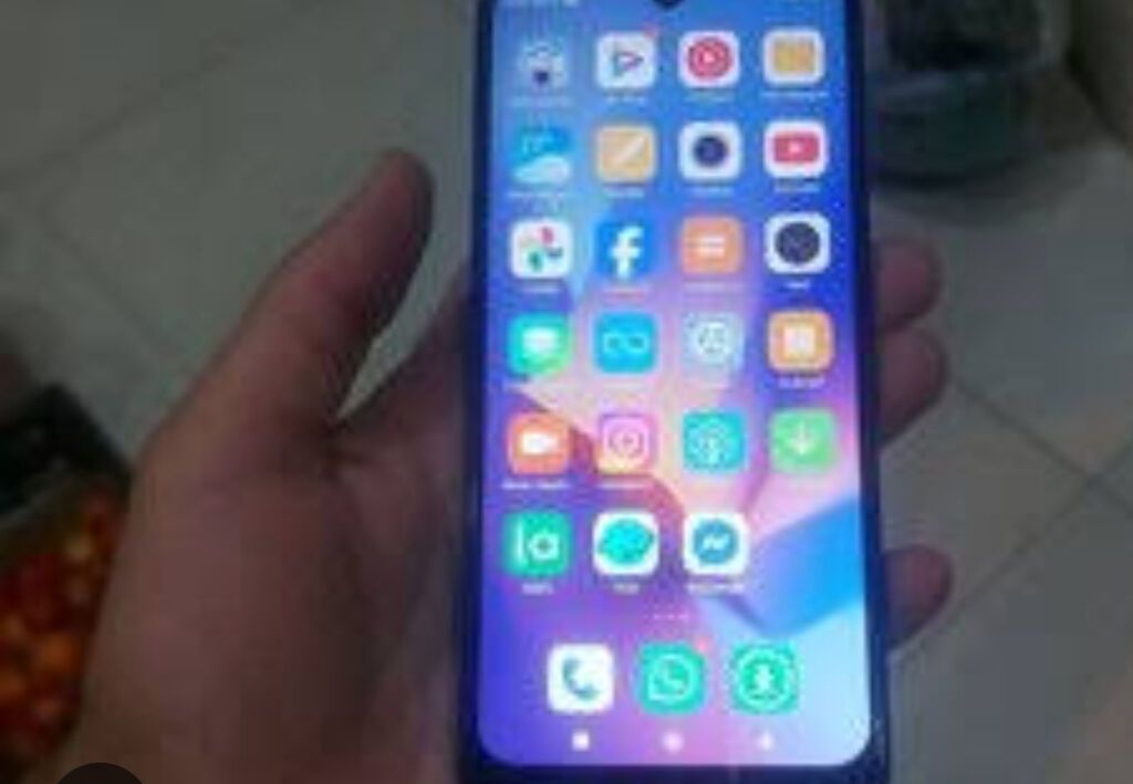 Redmi Note 7, 64 GB, rəng - Mavi, Barmaq izi — Xiaomi, Bakı