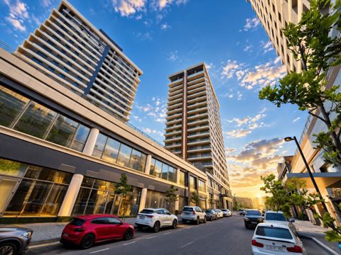 3 otaqlı mənzil, 163 m², Park kvartalı, Bakı, 1025 (Nobel Tower) — Bakı
