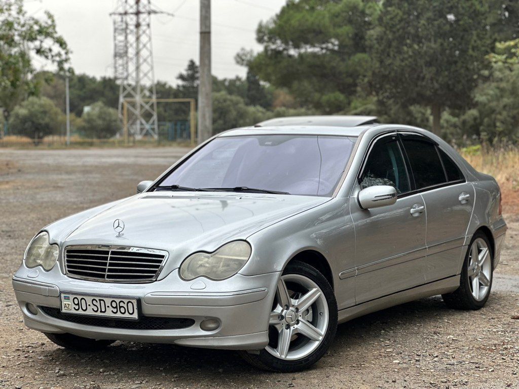 Mercedes C 240, 2.6 L, 2001 il, 385 784 km — Avtomobillər, Sumqayıt (2)