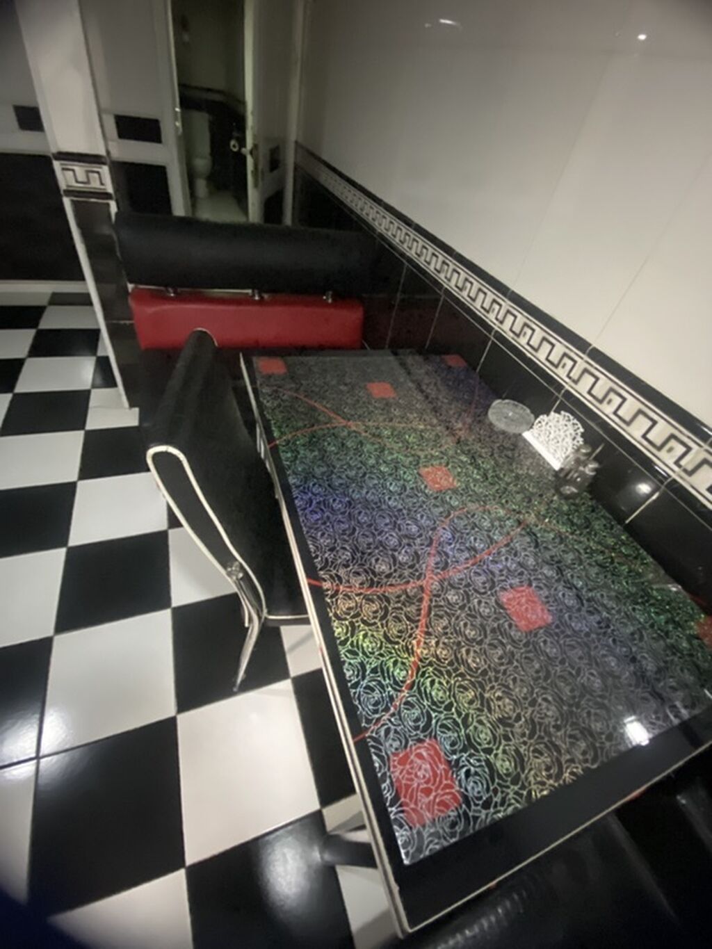 Gözəllik salonu üçün peşəkar kreslo və servis arabası - Kreslo: salon — Salon mebeli, Bakı (9)