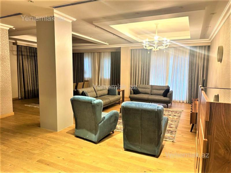 Kirayə 5 otaqlı Bina evi menzil (Yeni tikili), 300 m², Nərimanov rayonu — Mənzil, Bakı (2)