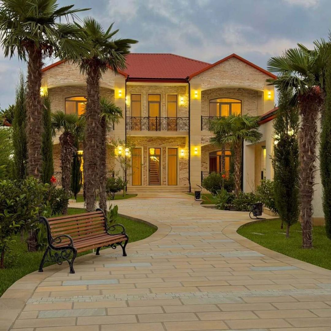 Satılır 6 otaqlı həyət evi/bağ evi 550 m² — Ev, villa, Bakı (2)