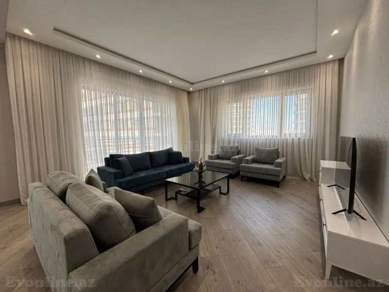 Kirayə verilir 3 otaqlı Mənzil Yeni tikili 157 m² Bakı, Xətai r., Ağ şəhər — Mənzil, Bakı (2)