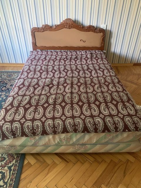 İşlənmiş, İkinəfərlik çarpayı, Bazasız, Matras ilə, Siyirməsiz — Bakı