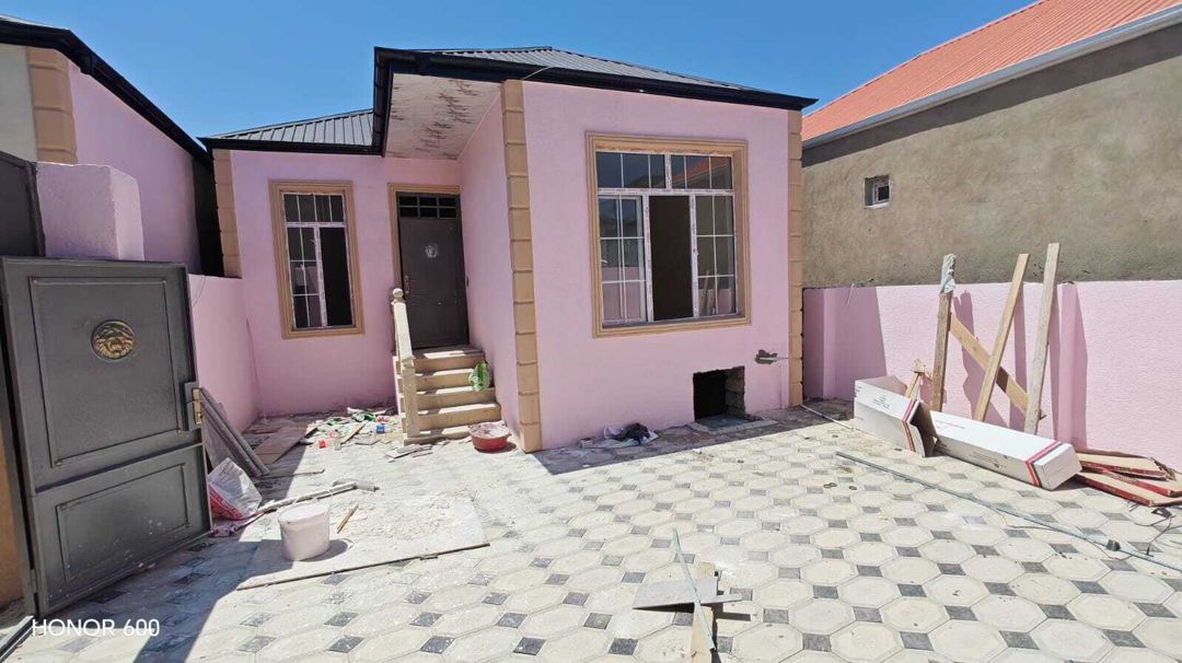 Satılır 3 otaqlı həyət evi/bağ evi 90 m² — Ev, villa, Bakı (2)