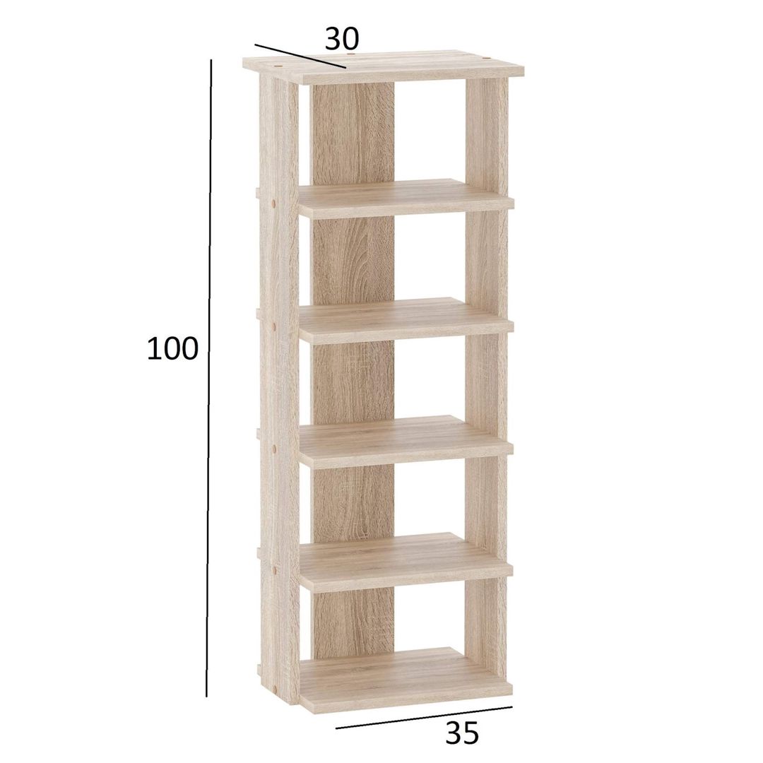 Ayaqqabı üçün altlıq, Ldsp, sonoma, 100x30x35 sm — Mallar, Bakı (3)