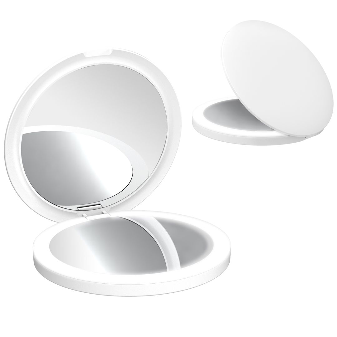 LED işıqlı cib güzgüsü AM-01 ağ — Mallar, Bakı