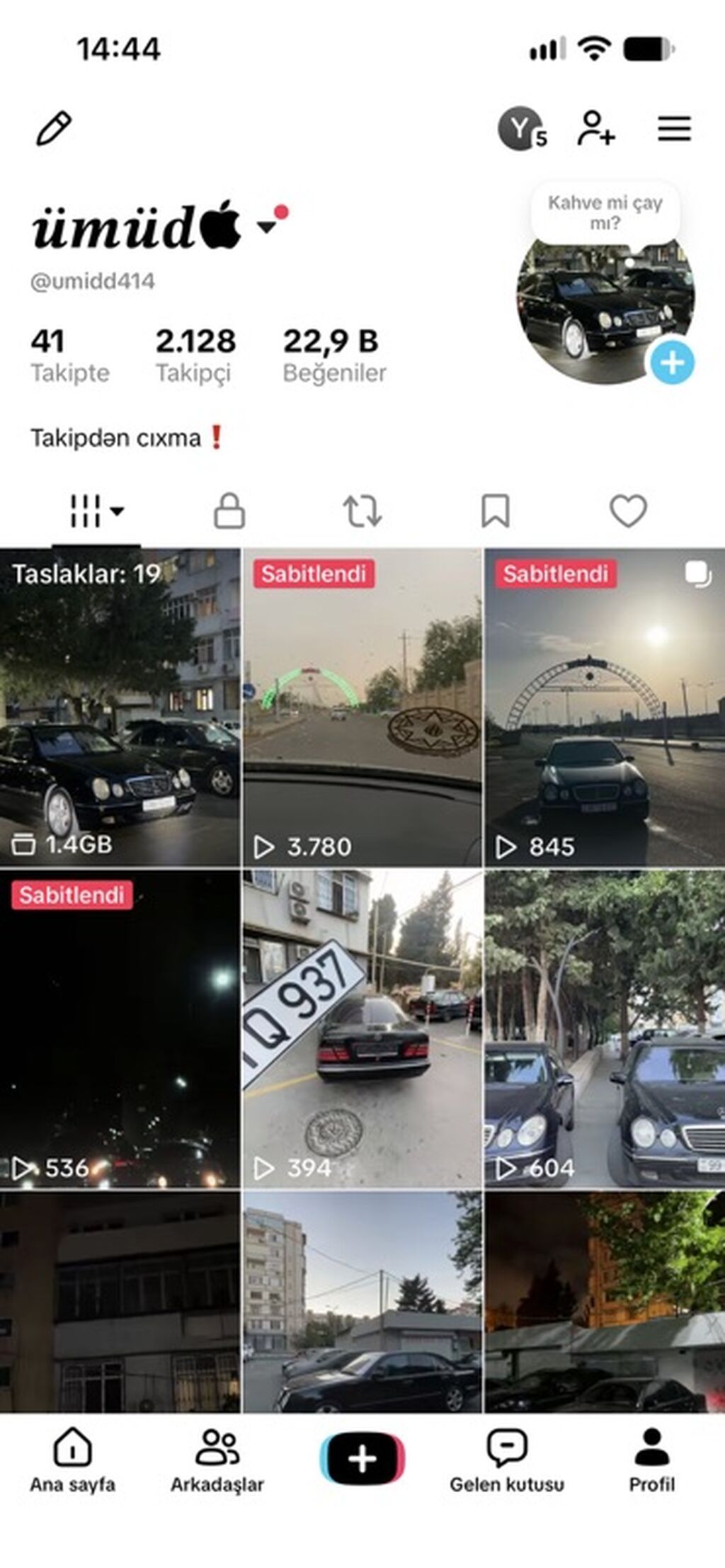 Xidmət: TikTok hesabının inkişafı və kontent idarəetməsi 14 leveldi — Marketing, reklam, PR, Bakı