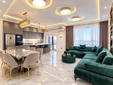 İcarəyə verilir 4 otaqlı yeni tikili 150 m² — Bakı