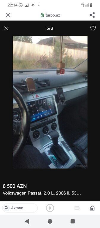 Volkswagen Passat, 2.0 L, 2006 il, 531 825 km 50-EF-659 — Avtomobillər, Şirvan (5)