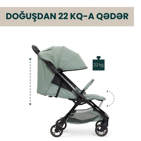 Uşaq arabası Chicco WE yaşıl — Bakı