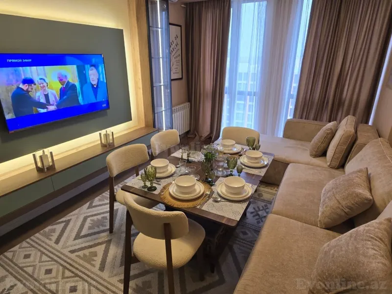 Satılır 3 otaqlı Mənzil Yeni tikili 71 m² Bakı, Yasamal r — Mənzil, Bakı (6)