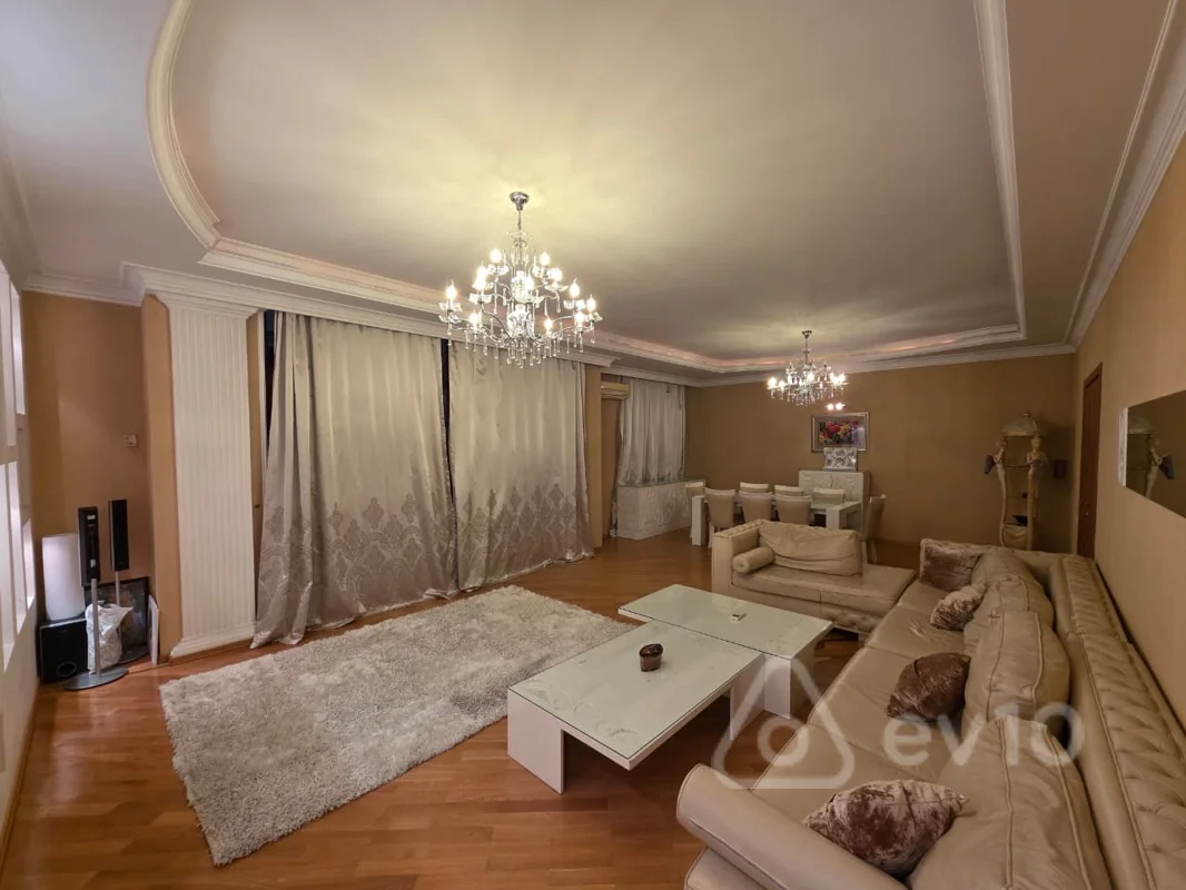 4 otaqlı mənzil, 196 m², İnşaatçılar Prospekti — kirayə — Mənzil, Bakı (4)