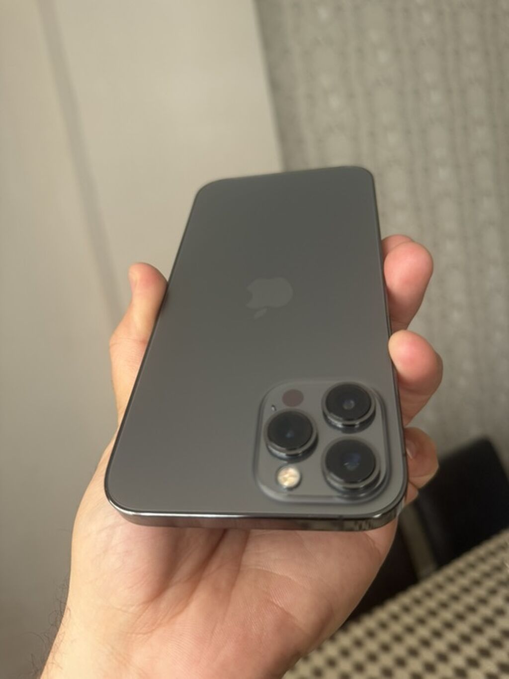 IPhone 12 Pro Max, Qara, Simsiz şarj — Apple iPhone, Bakı (2)