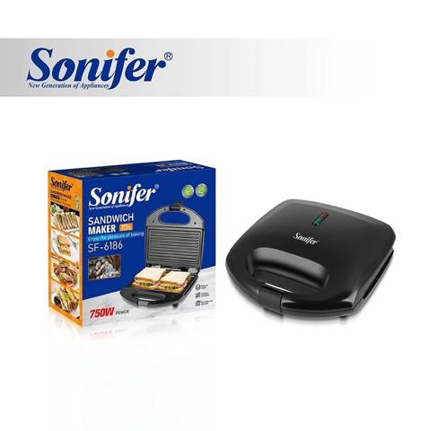 Toster Sonifer, rəng - Qara, Yeni — VGR Electronics — Тостерлер және вафли пісіргіштер