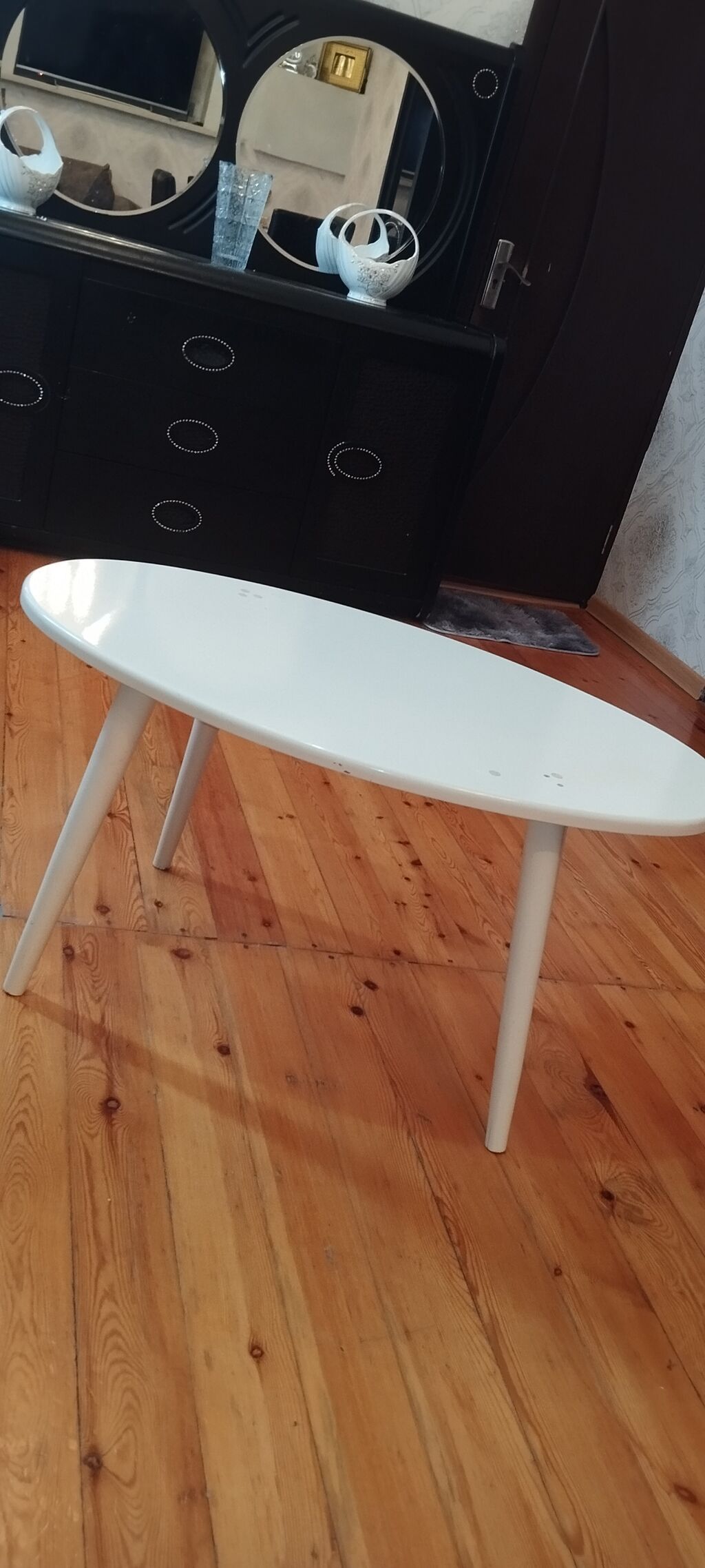 Jurnal masası, Yeni, Açılmayan, Oval masa — Masalar, Masazır (2)