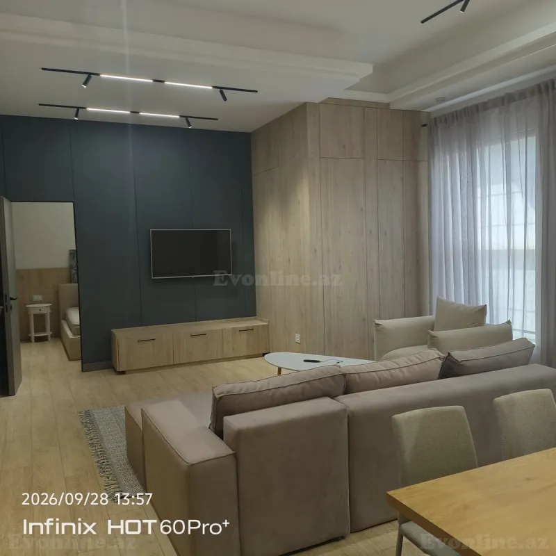 Kirayə verilir 2 otaqlı Mənzil Yeni tikili 90 m² Bakı, Xətai r — Mənzil, Bakı (4)