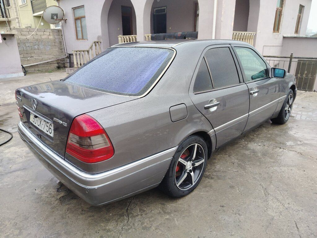 Mercedes C 180, 1.8 L, 1995 il, 235 142 km 90-CK-756 — Avtomobillər, Bakı (5)