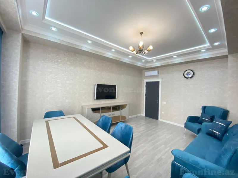 Kirayə verilir 2 otaqlı Mənzil Yeni tikili 95 m² Bakı, Xətai r., Ağ şəhər — Mənzil, Bakı (3)