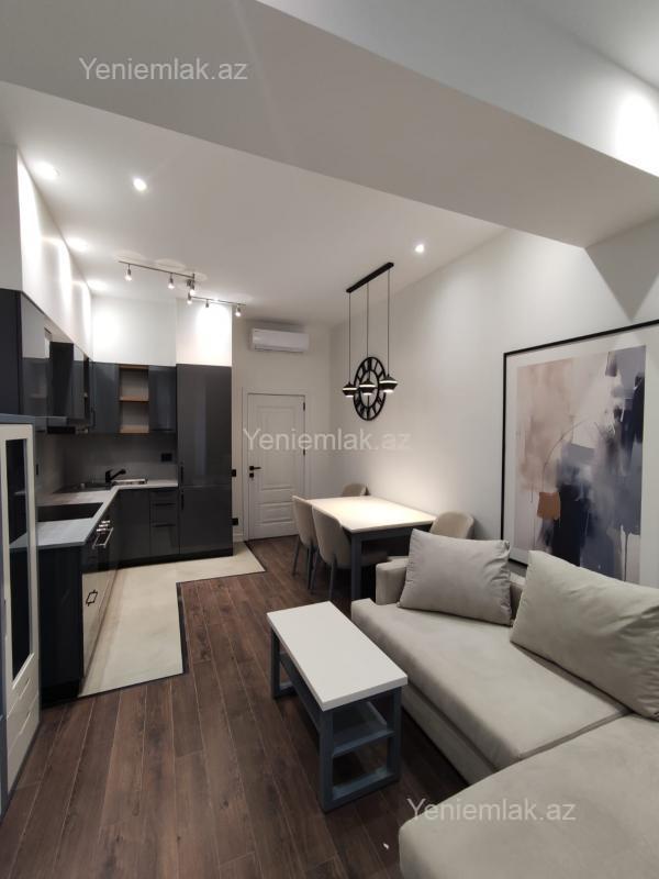 Kirayə 2 otaqlı Bina evi menzil (Yeni tikili), 55 m², Nəsimi rayonu — Mənzil, Bakı (8)