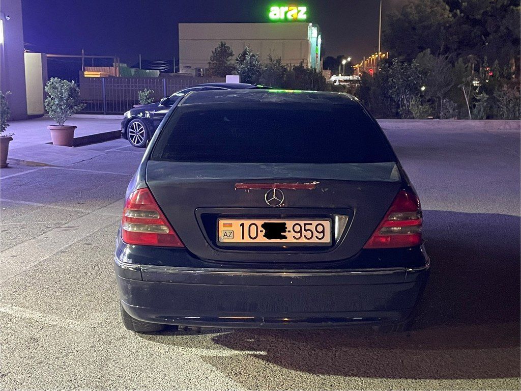 Mercedes C 200, 1.8 L, 2001 il, 255 500 km — Avtomobillər, Bakı (4)