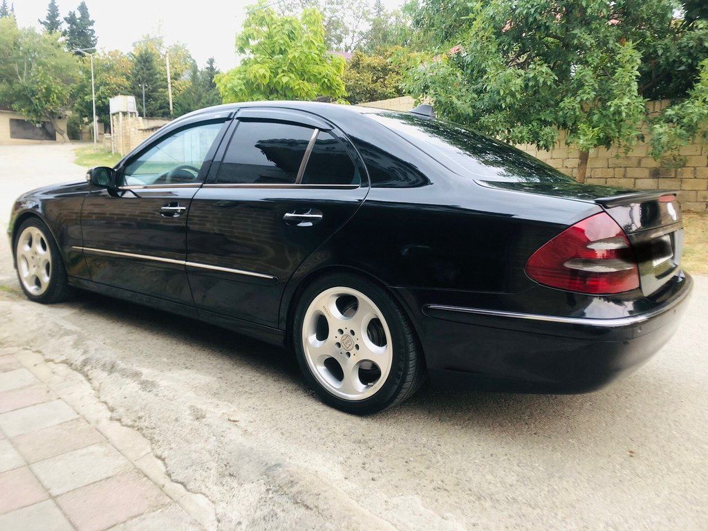Mercedes E 270, 2.7 L, 2002 il, 500 000 km — Avtomobillər, Şamaxı (3)