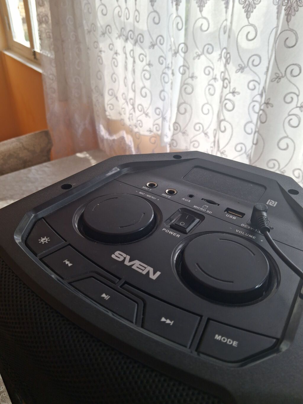İşlənmiş Sven Kolonka, Növ - Bluetooth, rəng - Qara — Dinamiklər və akustik sistemlər, Quba (4)
