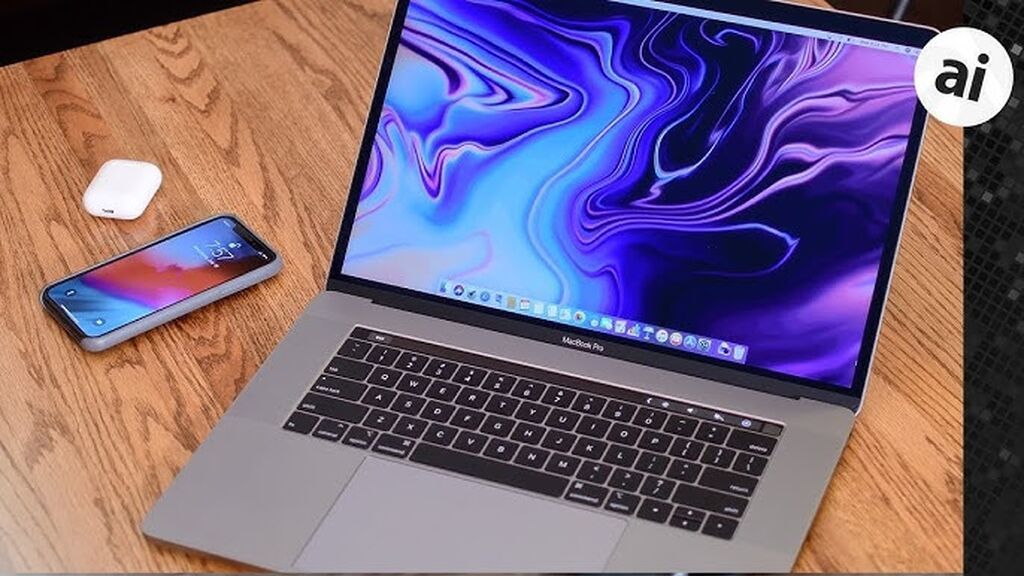 Apple MacBook Pro Touchbar (Space Gray) 16 RAM 2400 HZ 256 SSD Core — Apple Macbook, Bakı (2)
