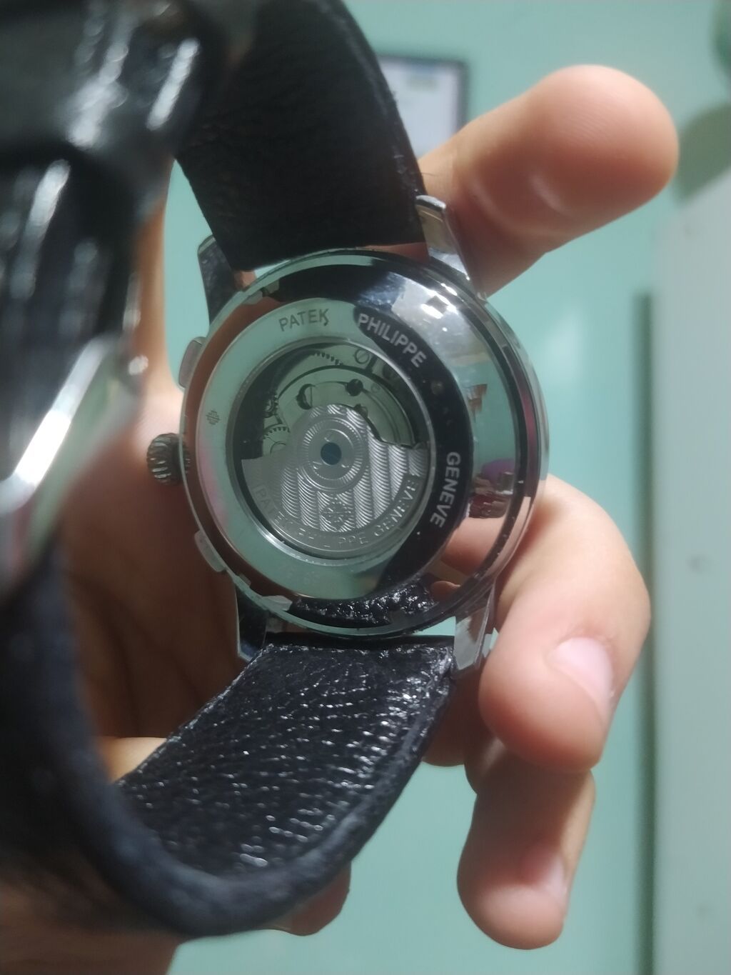 Patek Phılıppe Geneve mexaniki Endirim var - Korpus: parlaq gümüş — Qol saatları, Bakı (3)