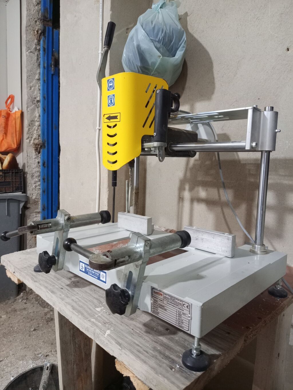 PVC/alüminium pəncərə-qapı istehsalı üçün avadanlıqlar dəsti Tərkib — Stanoklar, Digah (3)