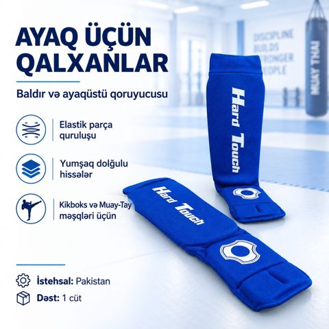 Qalxanlar Hard Touch, göy, ölçü S — Bakı