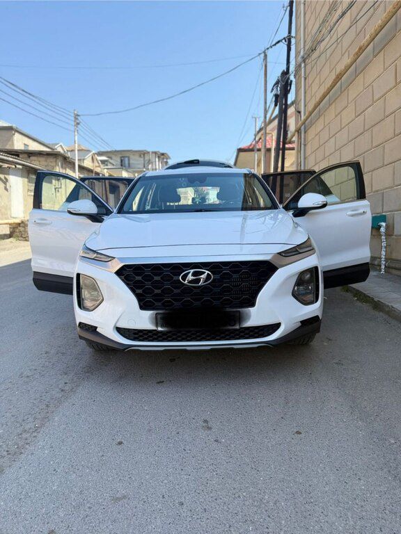 Hyundai Santa Fe, 2.0 L, 2019 il, 71 000 km — Avtomobillər, Bakı (5)