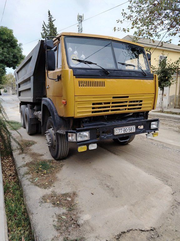 KamAz 55111, 11 L, 1989 il, 649 137 km 77-BO-581 — Yük maşınları, Bakı