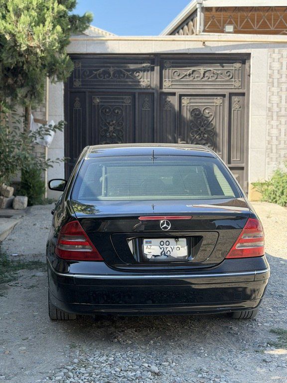 Mercedes C 240, 2.6 L, 2002 il, 383 000 km — Avtomobillər, Bakı (9)