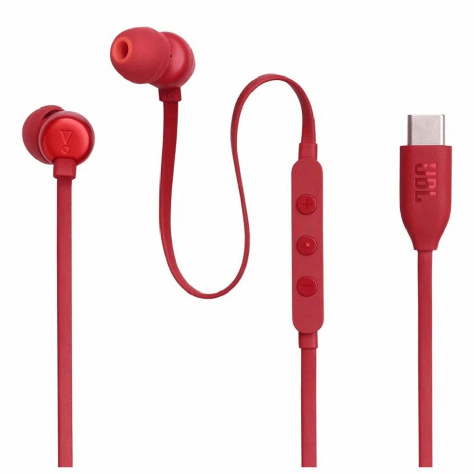 Qulaqlıq JBL Tune 310C JBLT310CRED-N Red — Simli qulaqlıqlar, Bakı (2)