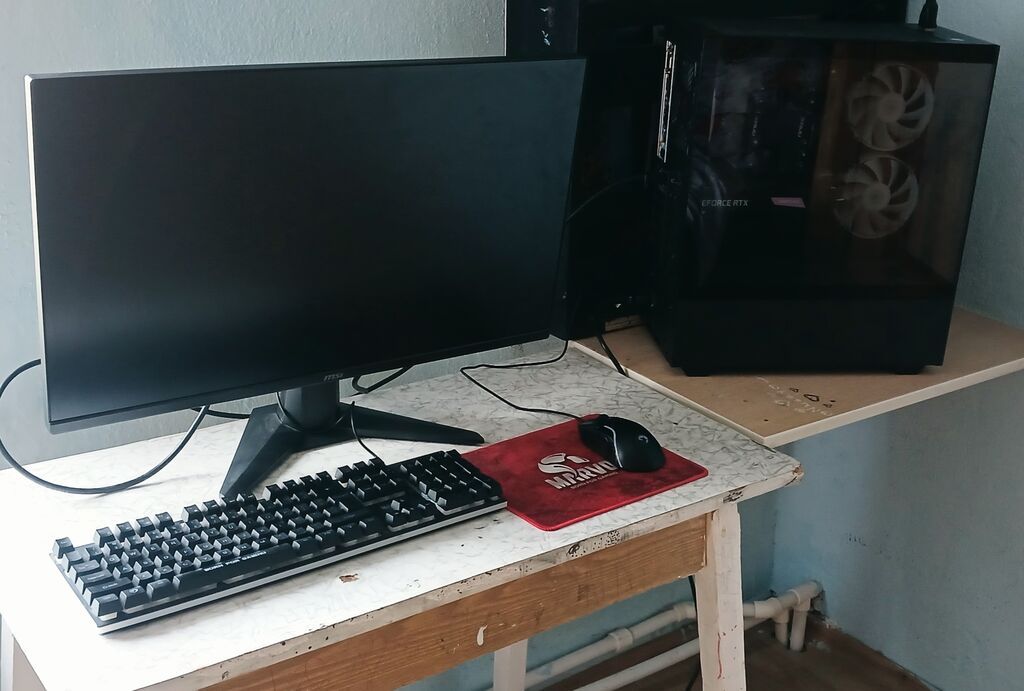Oyun və iş üçün stolüstü kompüter seti Tərkib: Güclü İ7-12700KF — Masaüstü kompüterlər, Bakı