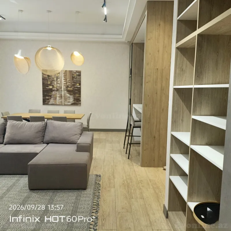 Kirayə verilir 2 otaqlı Mənzil Yeni tikili 90 m² Bakı, Xətai r — Mənzil, Bakı (7)