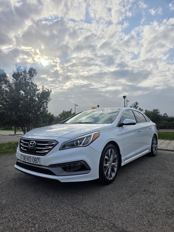 Hyundai Sonata, 2.0 L, 2016 il, 50 500 km 90-KO-087 — Avtomobillər, Bakı (4)