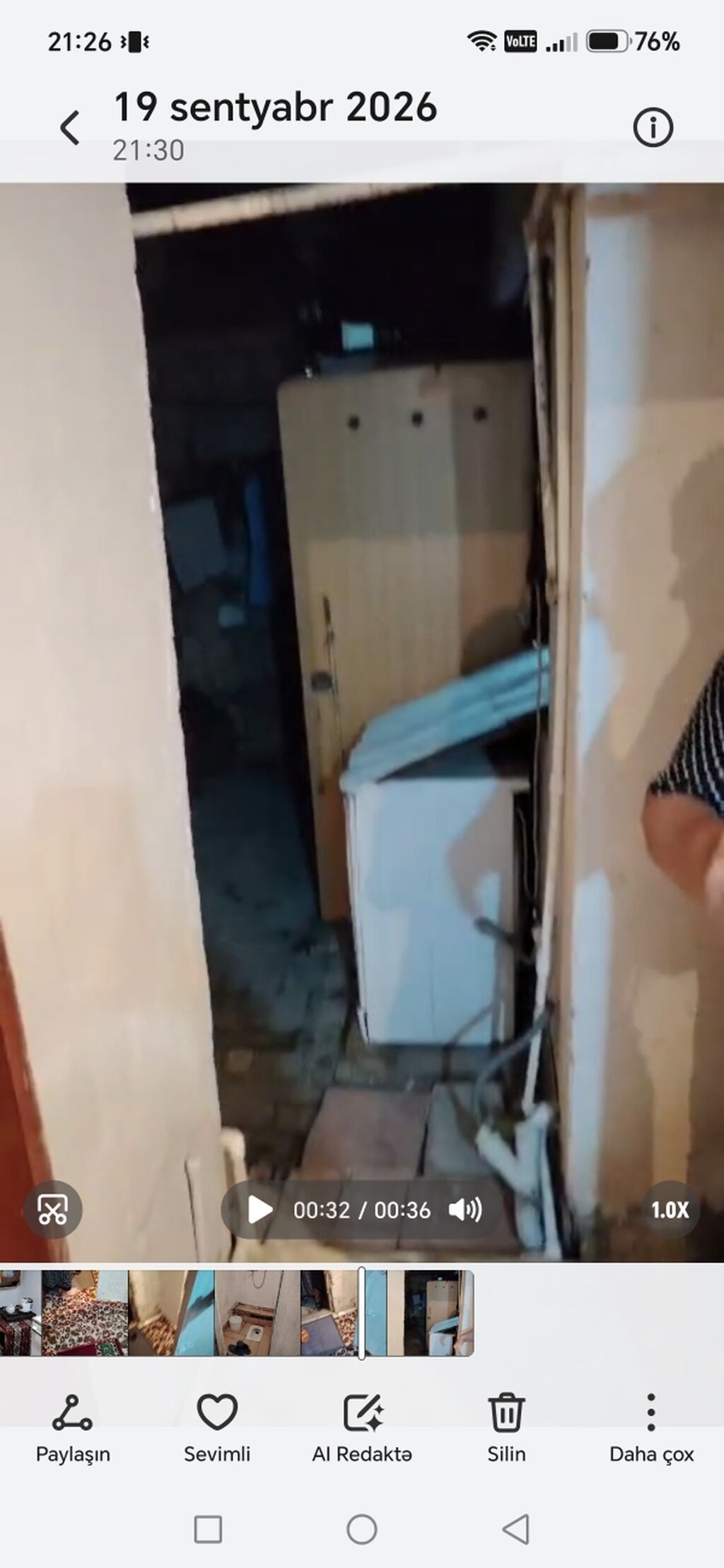 Bayilda akpende 2 otaqli ev oxlanlara kiraye verilir 200 manat — Ev, villa, Bakı (3)