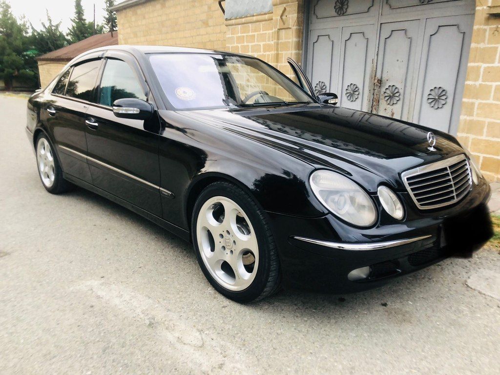 Mercedes E 270, 2.7 L, 2002 il, 500 000 km — Avtomobillər, Şamaxı (2)