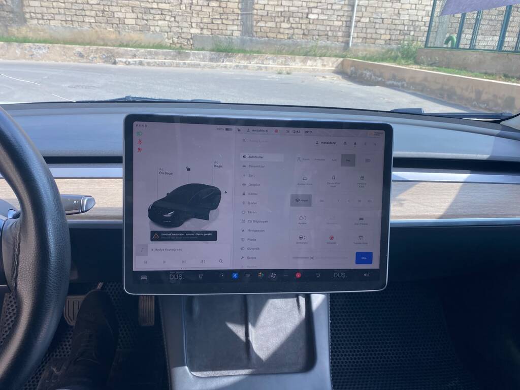 Tesla Model 3, 60 kWh, 2023 il, 126 000 km 77-TX-210 — Avtomobillər, Bakı (9)