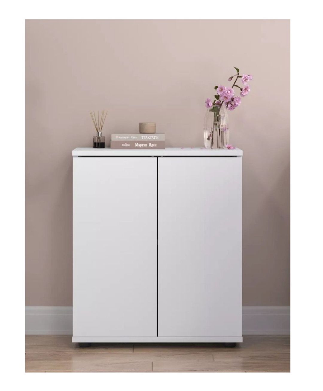Komod Minimalizm Wh, 70х29х60 sm, Ldsp, ağ — Mallar, Bakı (2)