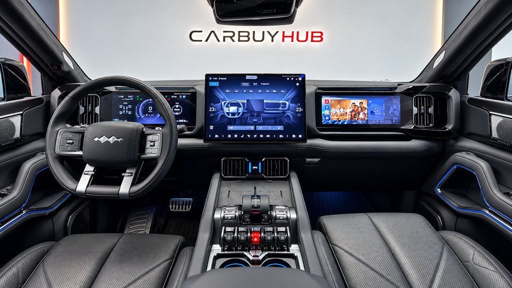 BYD Leopard 8, 2.0 L, 36.8 kWh, 2025 il, 35 000 km — Avtomobillər, Bakı (9)