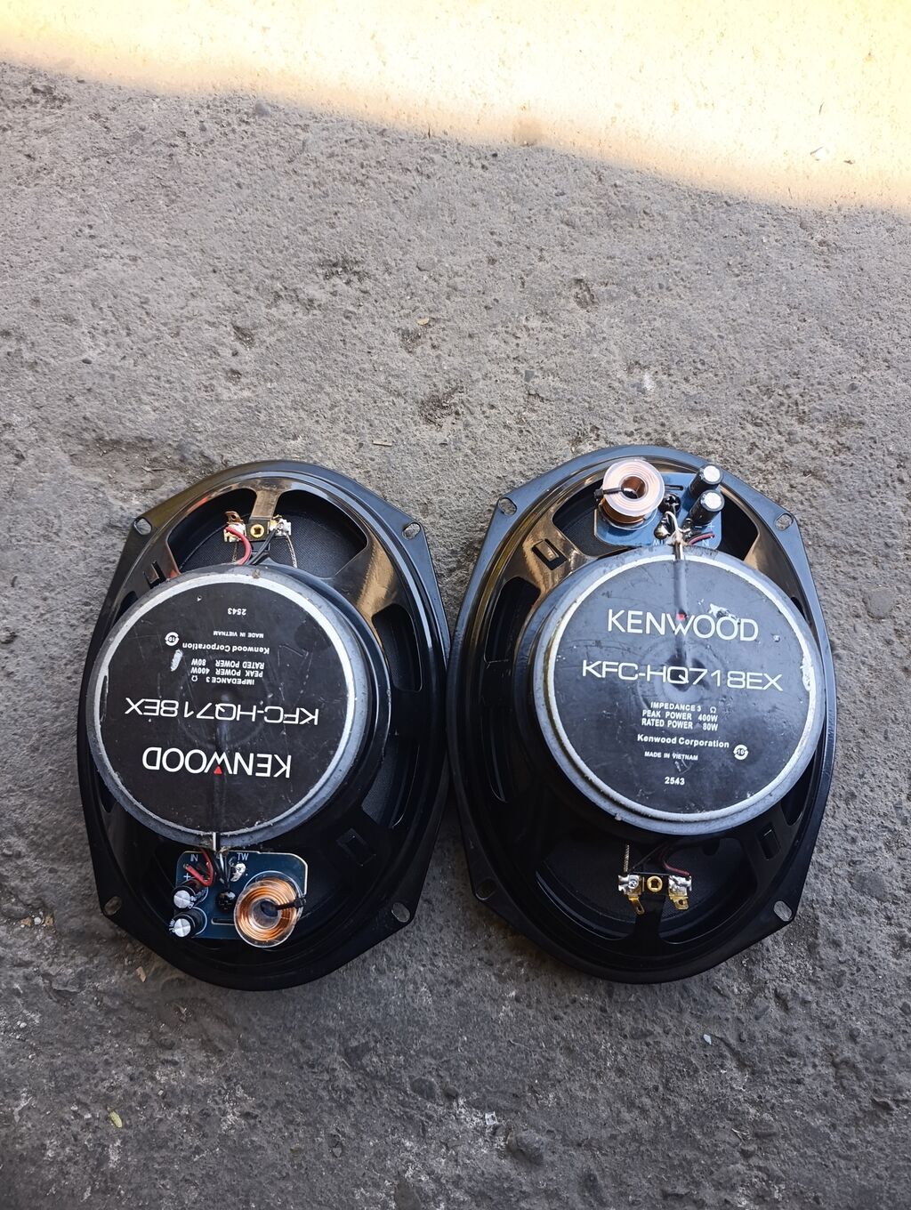 Kenwood KFC-HQ718EX avtomobil akustikası – 6x9 düym oval koaksial — Avtomobil akustikası, Bərdə (2)