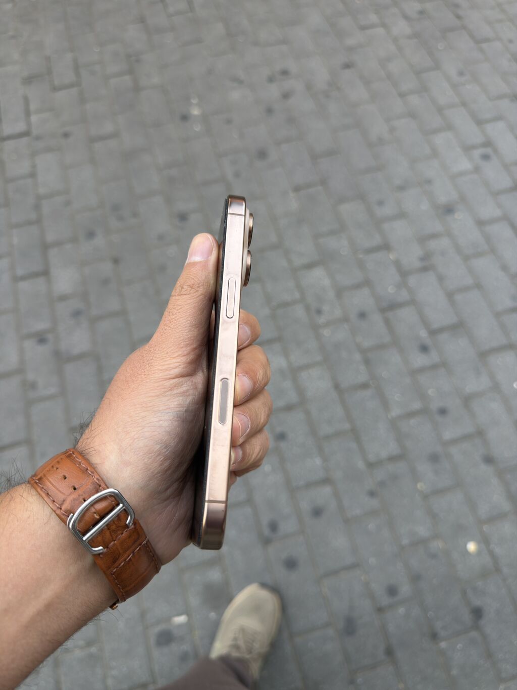 IPhone 16 Pro, 256 GB, Desert Titanium, Zəmanət, Sənədlərlə — Apple iPhone, Bakı (2)