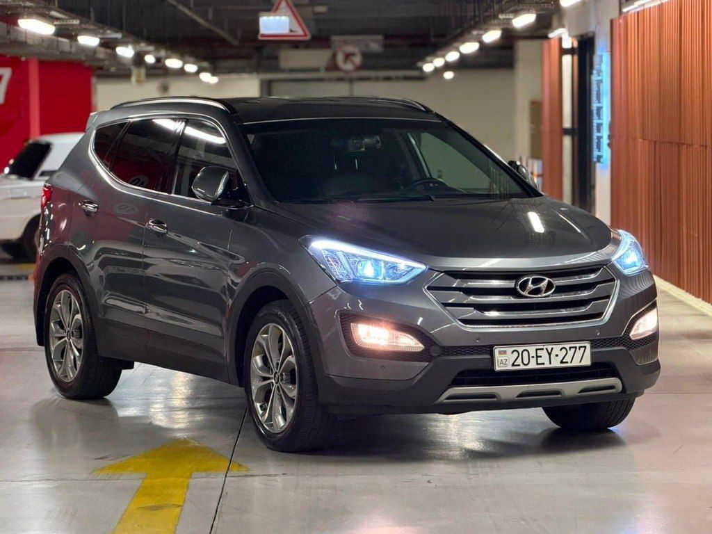 Hyundai Santa Fe, 2.0 L, 2014 il, 228 900 km 20-EY-277 — Avtomobillər, Gəncə (3)