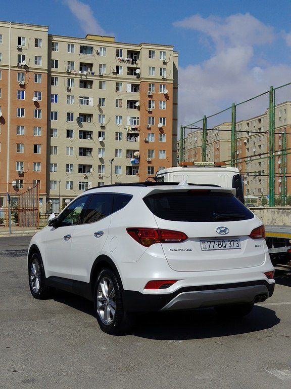 Hyundai Santa Fe, 2.0 L, 2015 il, 199 000 km 77-BQ-373 — Avtomobillər, Bakı (3)