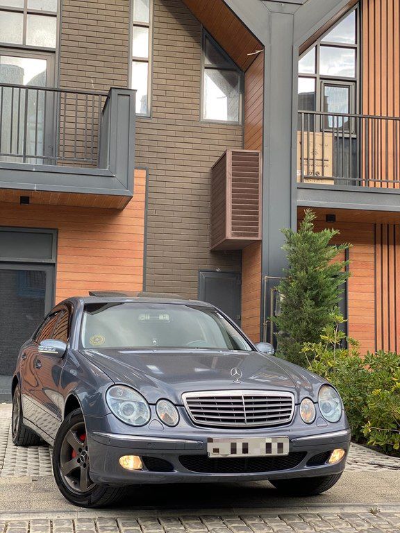 Mercedes E 320, 3.2 L, 2003 il, 407 500 km — Avtomobillər, Bakı (2)