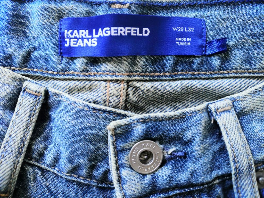 "Karl Lagerfeld Jeans"brendinin cinsi. Yenidi geyinilmiyib.Ölçü — Jins, Bakı (3)